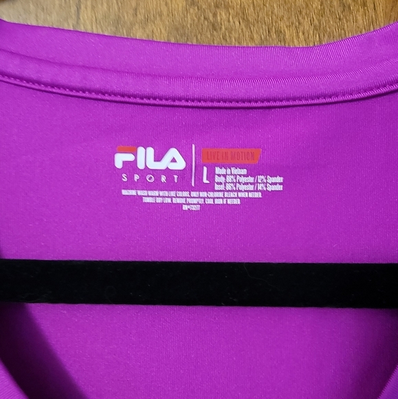 Fila Long Sleeve Performance Shirt - Picture 5 of 5